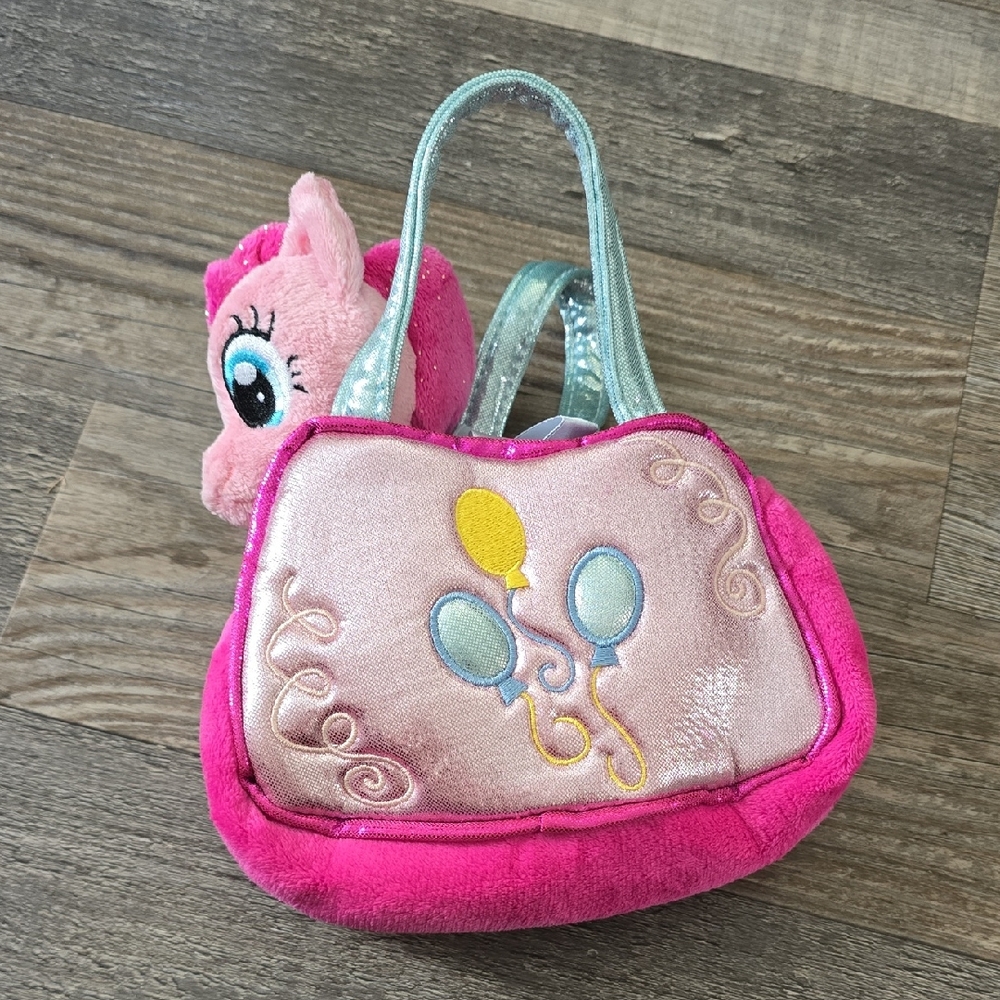 My Little Pony Pinkie Pie Plush Pony With Bag| NWOT‎